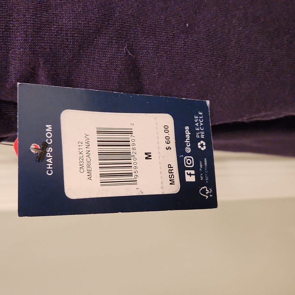 Chaps Fleece Hoodie - Picture 3 of 4